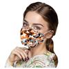 50PCS Unisex Adult Camouflage Print Outdoor Mask Protective Disposable Face Mask