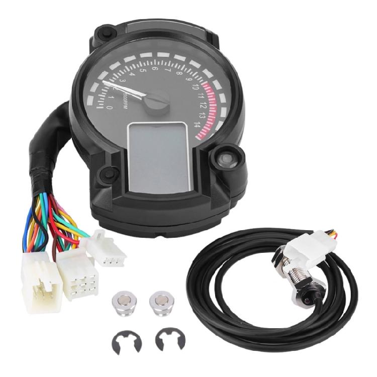 Long Lasting Weatherproof Motorcycle Instrument Cluster Digital Speedometer with Real Time Speed and Distance Monitoring