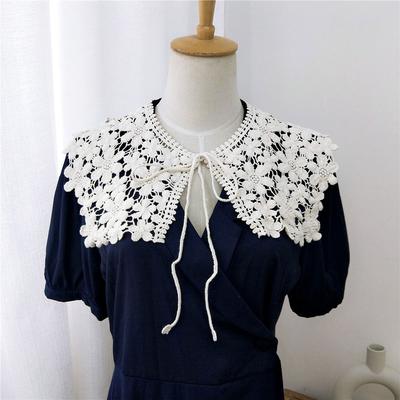Damen Falscher Kragen Abnehmbarer Kragen Schutz Sonnenschutz Schal Dekoration Sommerkleid Hemd Falscher Kragen Halsbekleidung Umhang