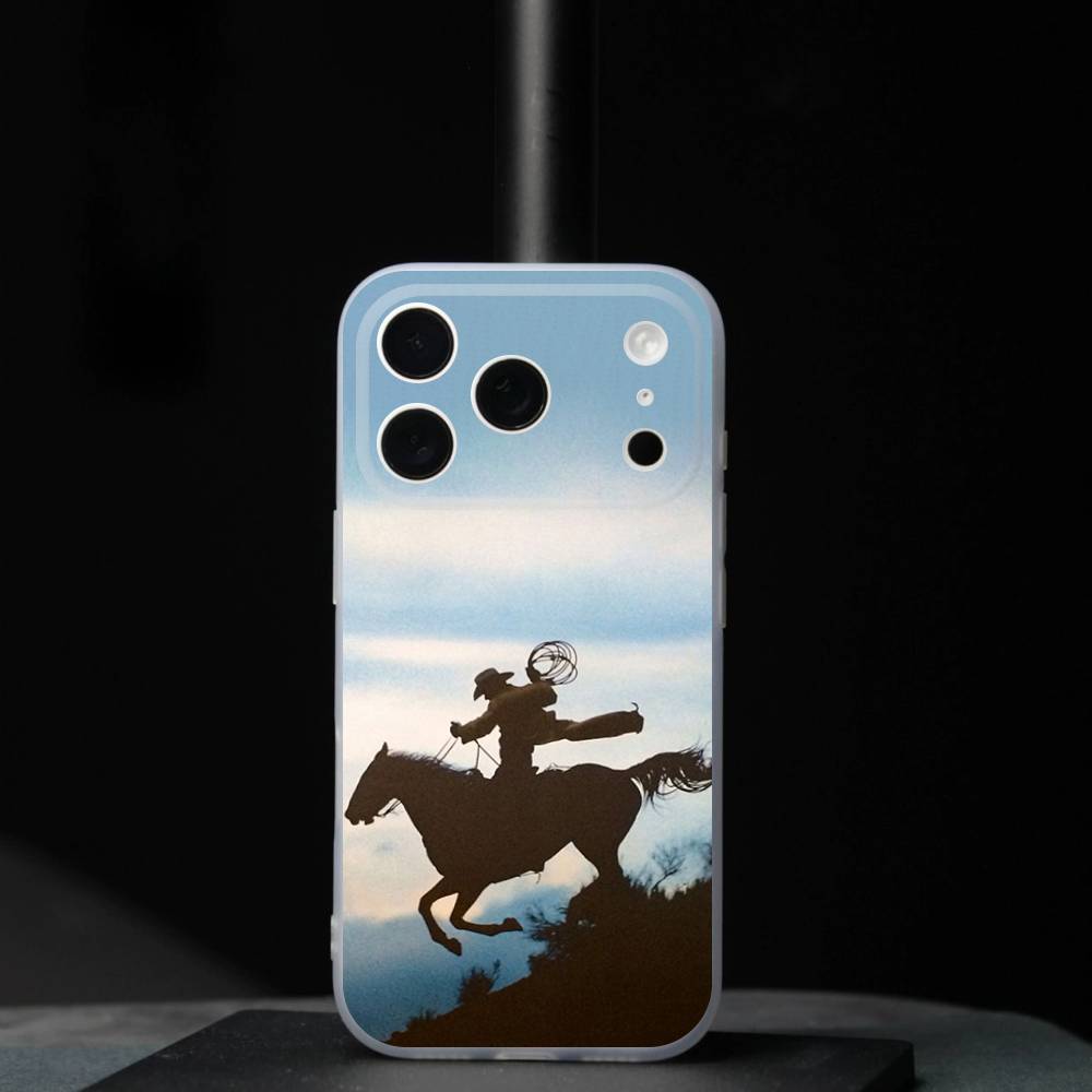 Clint EastwoodS Cowboy Art For iPhone 17,16,15,14,13,12,11,Pro,Max,Plus,Mini,SE4,E Magnetic For Magsafe Wireless Phone Case