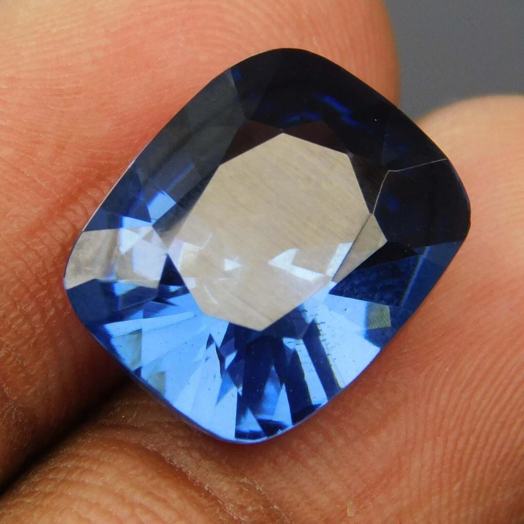 9.36 Ct AA++Natural Glorious Blue Sapphire Cushion CERTIFIED Loose Gemstone A-51937