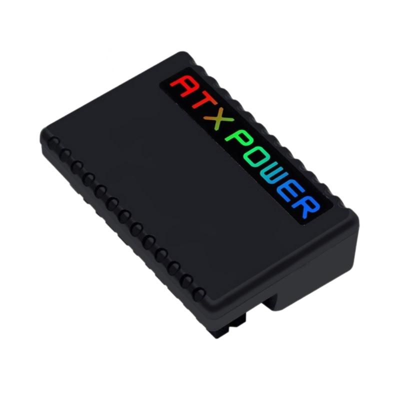 

24Pin Mainboard Power Adapter With 90Degree Angle And ARGB Lighting Feature For Desktop Mainboard Power 1 чорний