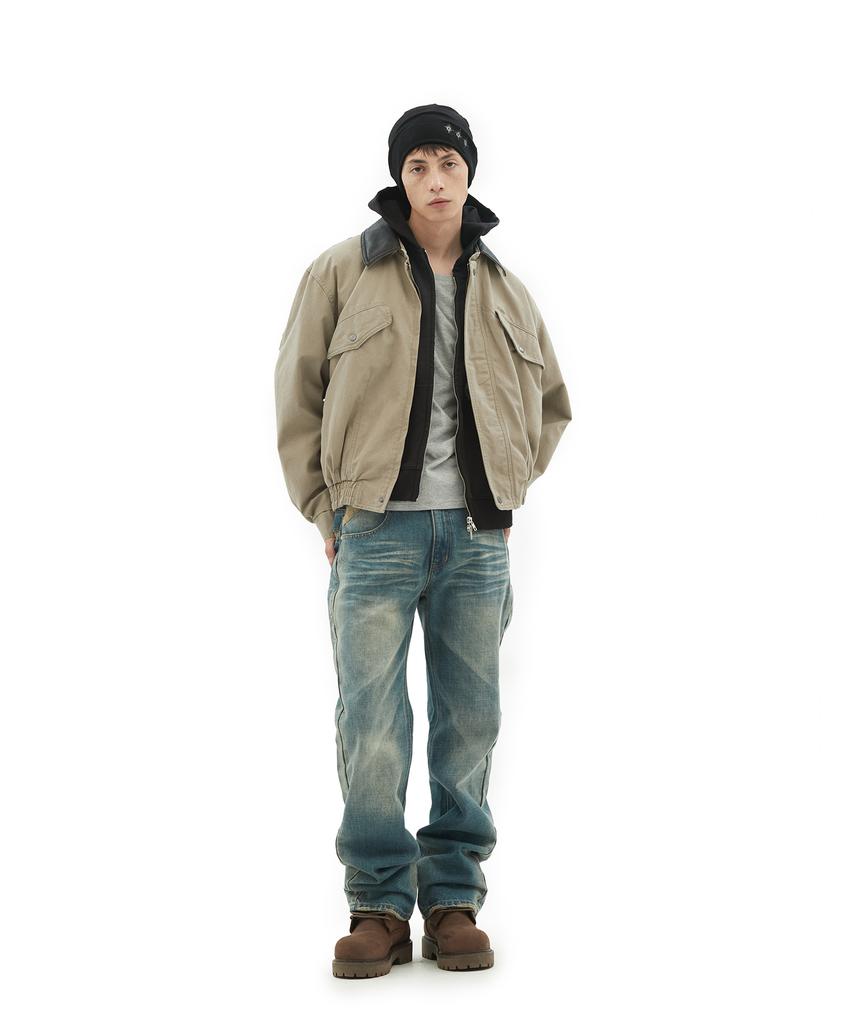 DEFGARMENTS Washed Canvas Jacket [2Color]
