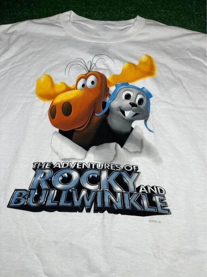 The Adventures of Rocky and Bullwinkle Shirt For Men Women S-5XL DS709 Unisex T-Shirt XXXXL