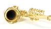 SUNRISE SOUND HOUSE Miniature Instrument Tenor Saxophone 1/12 Gold
