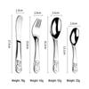HAOTO Stainless Steel Dessert Spoon