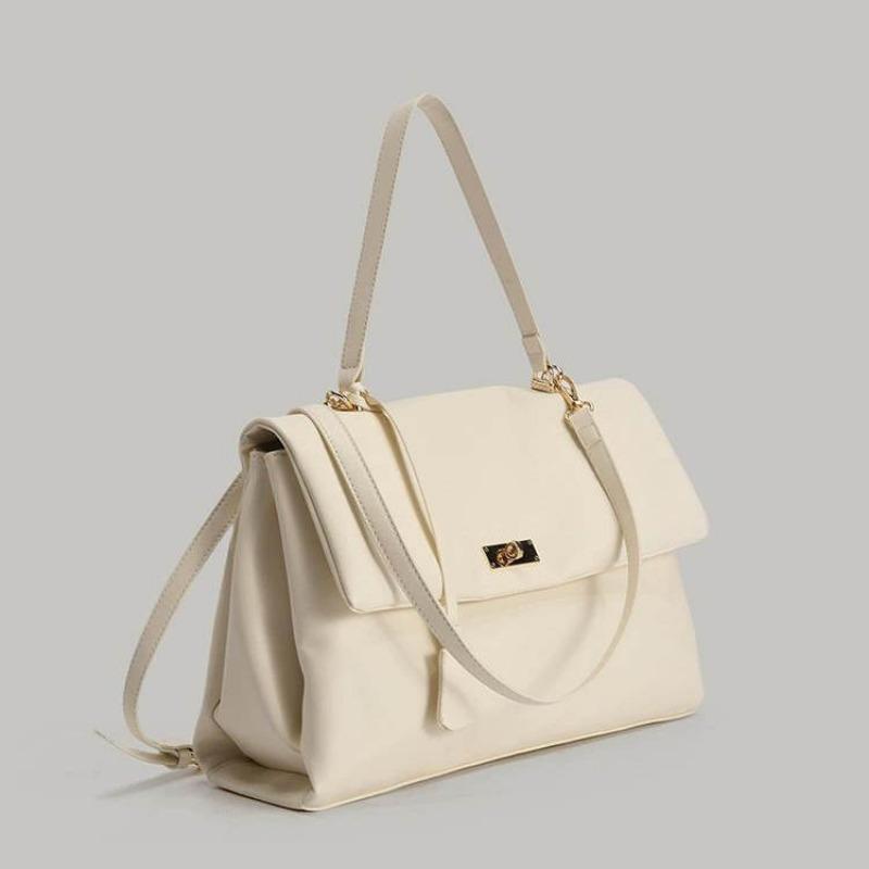 Fashion All-in-one Texture Hand Bill of Lading Shoulder Bag Simple Casual Flip Bag Niche Design Messenger Bag