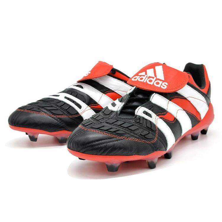 New Adidas Predator Accelerator Fg Black White Red D96665