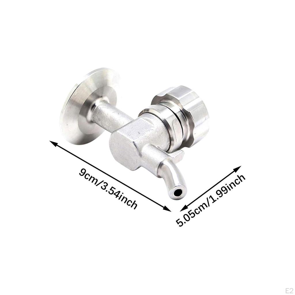 Bierbrauprobenahmeventil Gadgets Edelstahl Verdickt Mehrfachverwendung für Zuhause