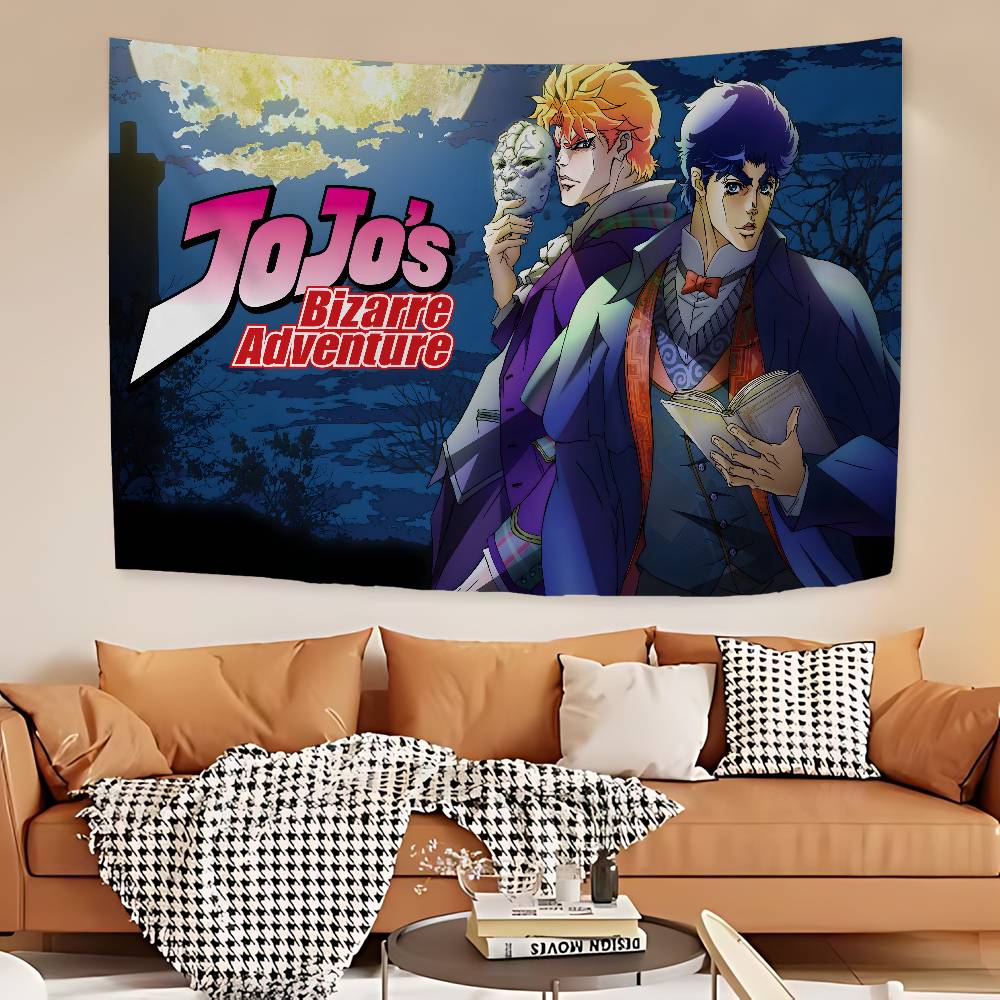 Anime JJojoS BBizarre AAdventure Cartoon Tapestry Wall Hanging Decoration Household Home Decor