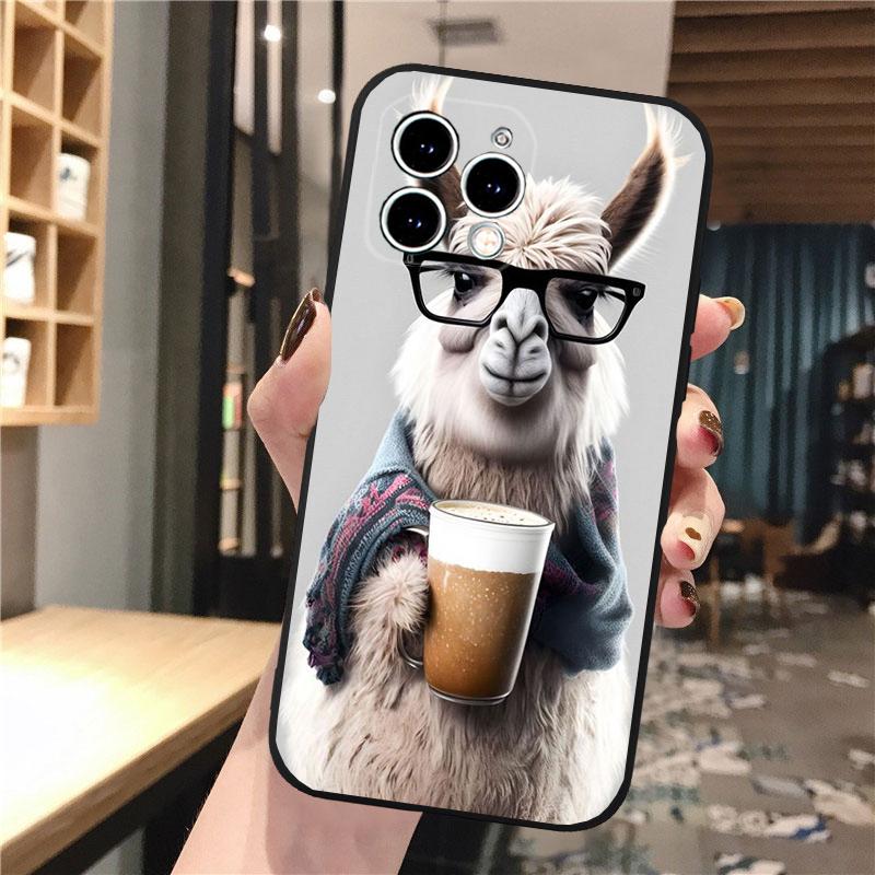 Alpaca Llamas Phone Case For iphone 17 Pro Max Air 16 15 14 13 Pro Max 15 16 Pro 15Plus