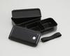 Skater Bento Box, Silver Ion (Ag+), Fluffy Serving, Integrated Gasket, Two-Tier, 850ml, Retro French Style, Black, PALW9AG-A