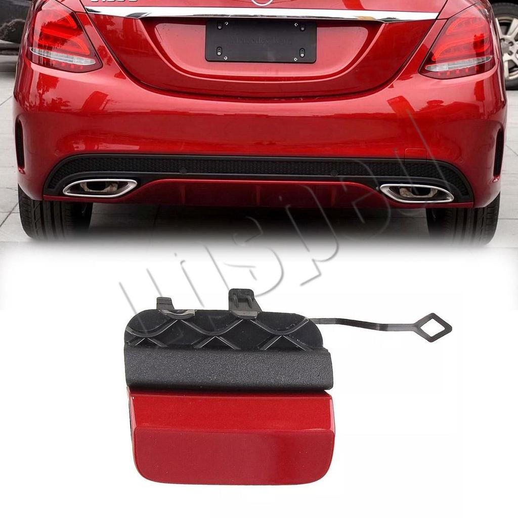Rear Bumper Tow Eye Hook Cover Cap For Mercedes Benz W205 C43 Sport 2015-2018