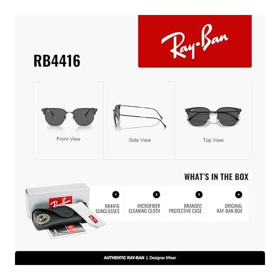 Sunglasses RB4416 NEW CLUBMASTER Unisex Adult