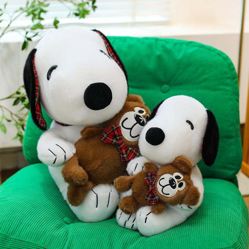 Snoopy Plüschtier Geburtstags-Serie Cartoon-Hundekissen mit kurzem Plüsch für Kinder