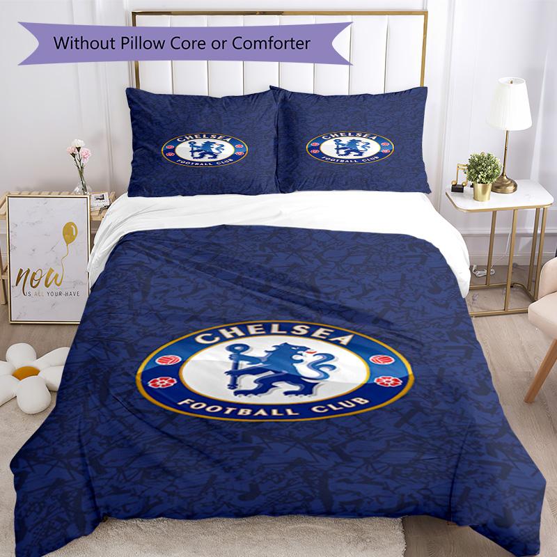 Chelsea Bettwäsche Set Atmungsaktiver Bettbezug mit Kissenbezügen Heimdekoration Geburtstagsgeschenk
