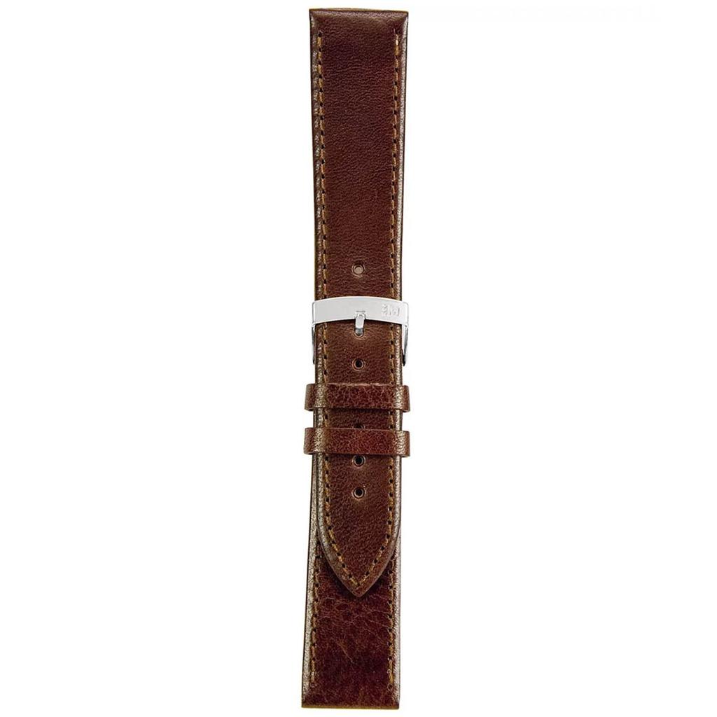 Morellato AGILA 20mm Dark Brown Leather Watch Strap with Replacement Tool X3425695034020 [Officially Imported]