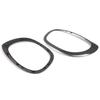 Headlight Trim, 2PC Left and Right Headlight Frame Bezel Surround Cover Replacement for BMW Mini F60 F61 2017-2025, 51137388117,