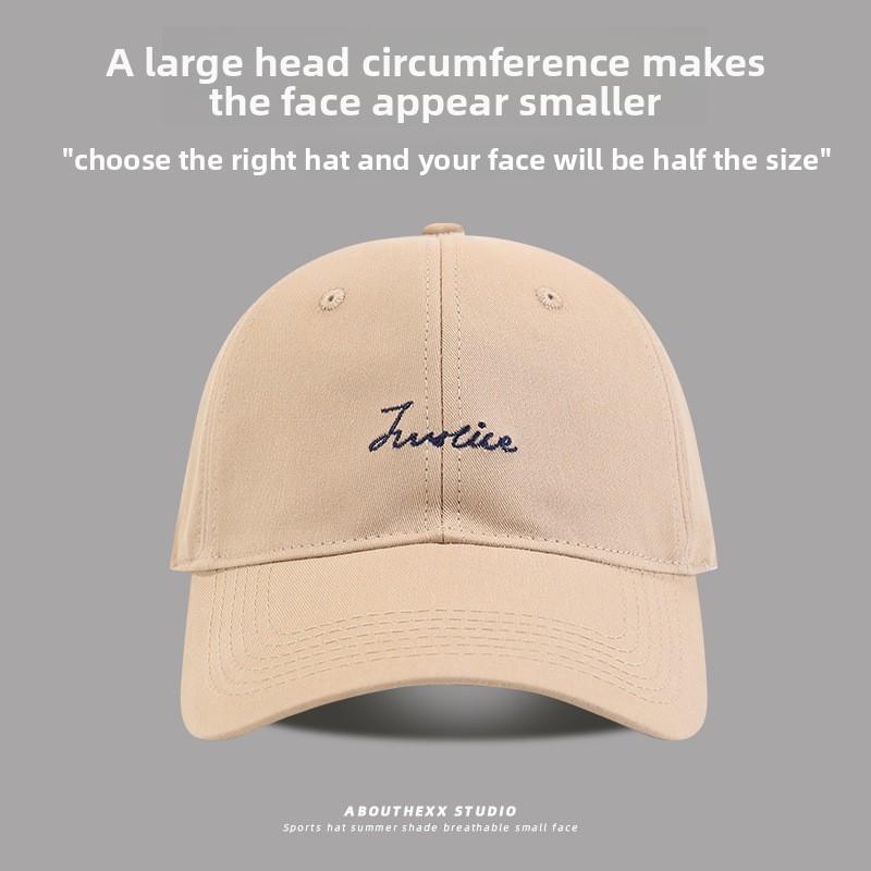 

Letter Embroidery Cotton Hat With Wide Brim For Sunshade And Breathability хакі