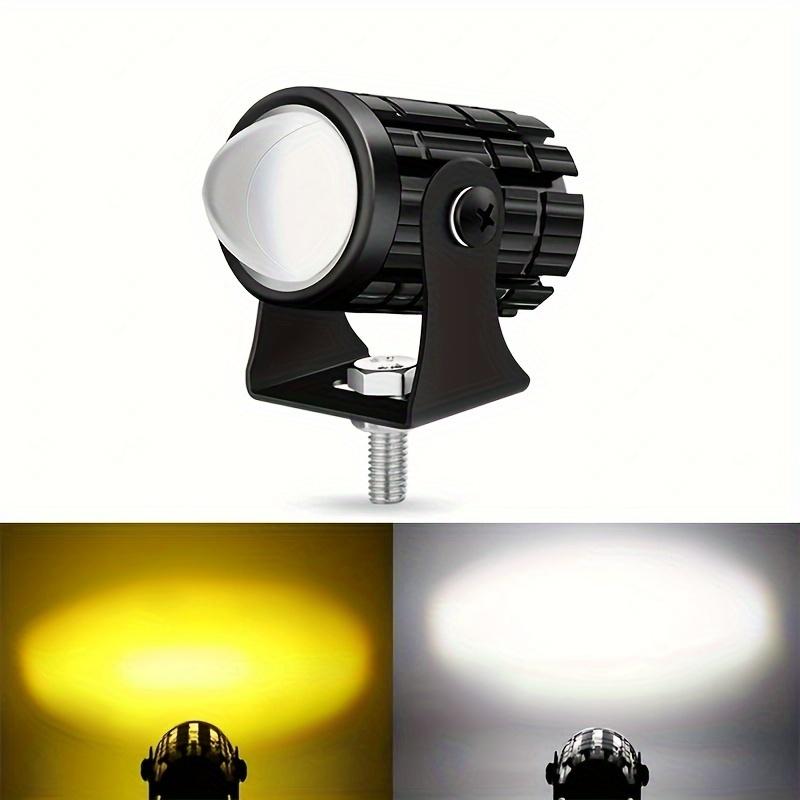 1pcs Mini Driving Light LED Projector Lens Motorcycle Headlight ATV Scooter for Auxiliary Spotlight Lamp