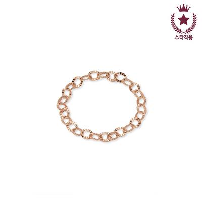 [Dorocy] 14K Funkelnder O-Ring Kettenring (1 Stück)