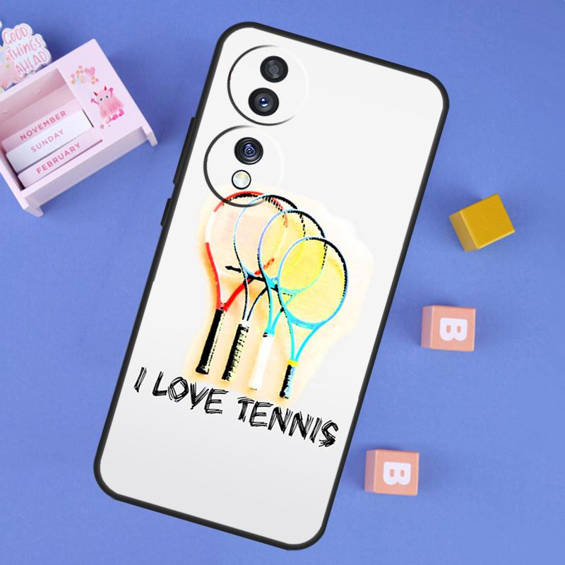 Tennis Racket Tennis Ball Case For Honor 200 400 Pro 50 70 90 Lite X9a X9b X9c X9d X8a X8b X8c Magic 5 6 7 8 Pro Cover
