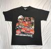 Vintage Coca-Cola NASCAR Shirt Mens Large Black Chase Authentics Made USA 90s