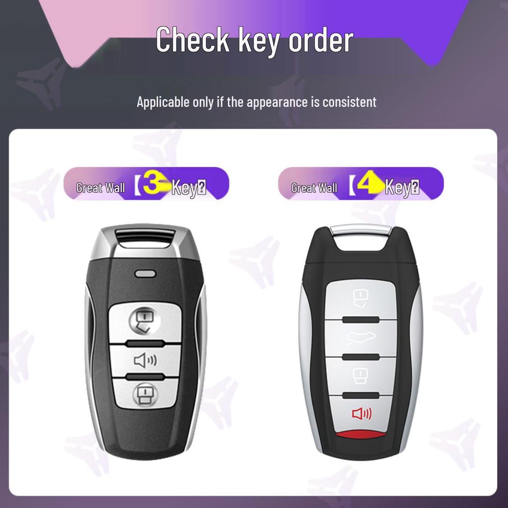 Haval H6 Car Key Cover for Mythical Beast, Big Dog, H9 First Love, H5 Buckle, Fierce Dragon, Red Hare, Xiaolong
