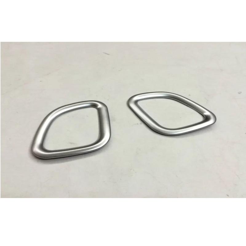 For Suzuki Vitara 2016 2017 2018 Car Styling Cover Garnish Detector Trim Front Air Condition Outlet Vent Frame 2PCs