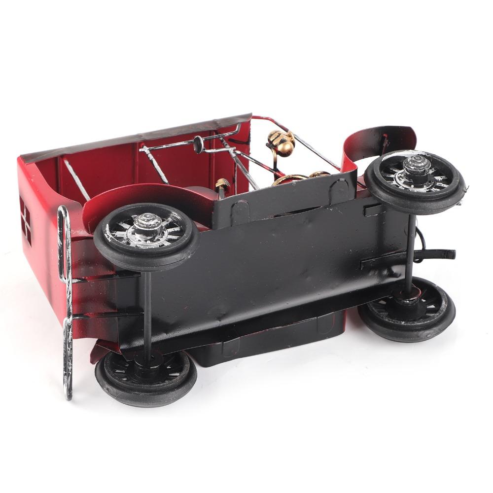 Handmade Vintage Car Model Miniature Car Desktop Decor Miniature Car Model Home Office Decoration