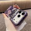 Glitter 3D Butterfly Plating Case for IPhone 17 Air 16 Pro Max 12 14 15 13 Pro 14Pro 15Pro Transparent Diamond Soft Cover Shell