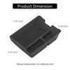Per Mercedes Benz Classe GLE GLS 2020-2026 Console Centrale Bracciolo Scatola Portaoggetti Vassoio Organizer in ABS Accessori Interni Auto Nero