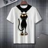 Printed Fashion Crew Neck Short Sleeve Top Casual Comfort T-Shirt Men's