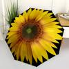 1pc Sunflower Bloom Automatic Open/Close Umbrella Compact Folding Umbrella, All-Season Portable Umbrella for Women/Men F1124268