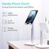 Choetech H035 Aluminum Stand for Phone or Tablet with Adjustment - White and Silver