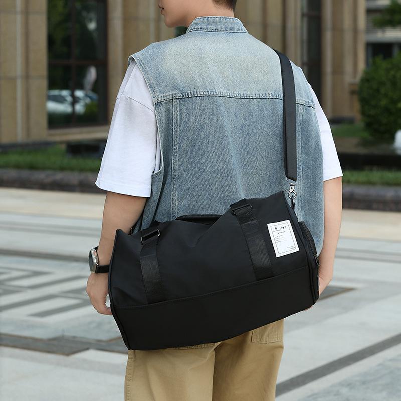 2025 New Large Capacity Dry and Wet Separation Sports Men's Gym Bag Handbag Business Trip Luggage Travel Bag