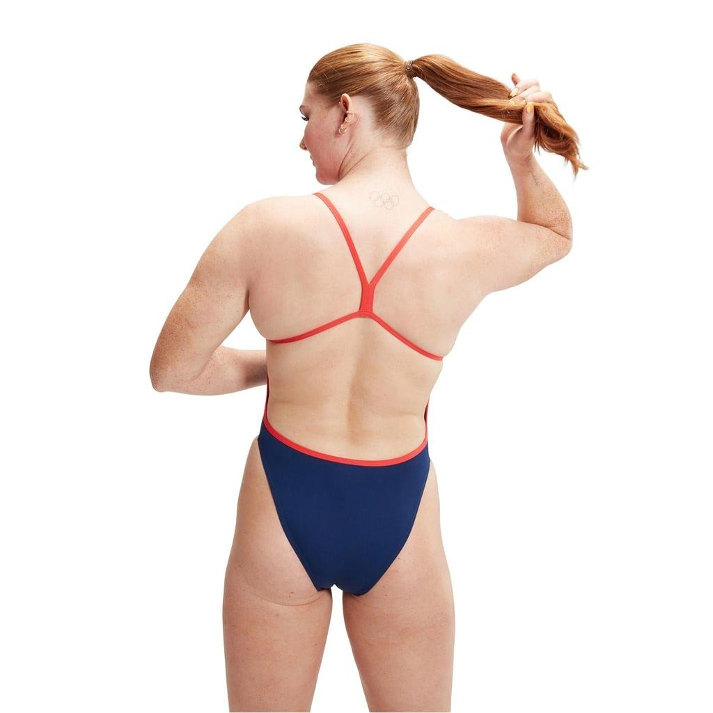 Speedo Womens/Ladies Placement Star One Piece Swimsuit