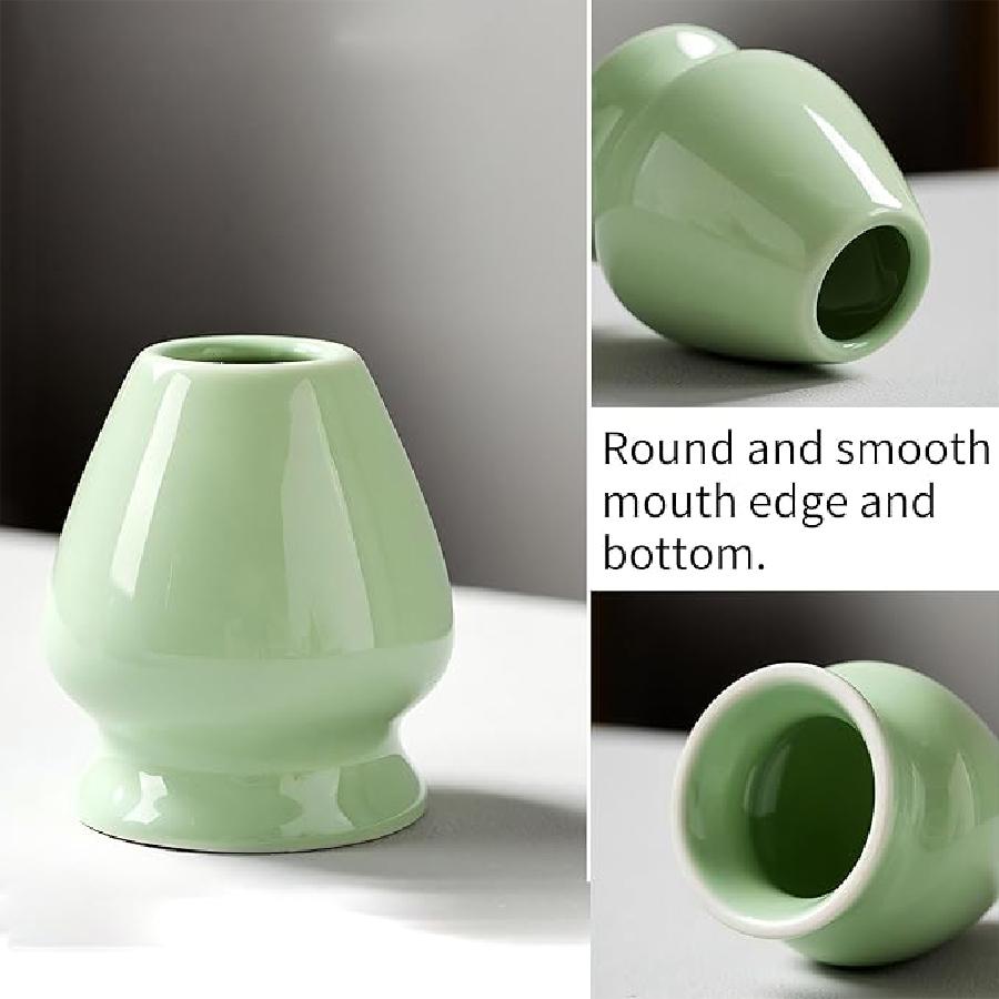 Soporte para Batidor de Matcha Soporte Cerámico para Chasen de Bambú Matcha para Accesorios de Juego de Té Soporte para Batidor Soporte Cerámico para Batidor
