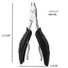 Stainless Steel Ingrown Toenail Nippers with Plastic Handle
