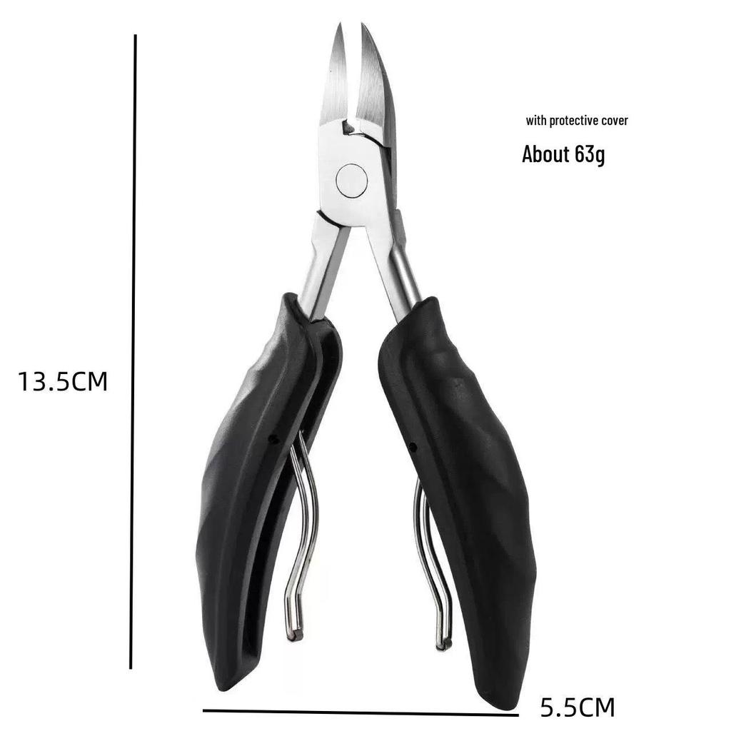 Stainless Steel Ingrown Toenail Nippers with Plastic Handle