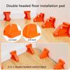 Laminate Wood Flooring Installation Kit with Spacers Hardwood Floor Fitting Tool Set Tapping Block Pull Bar and Mallets