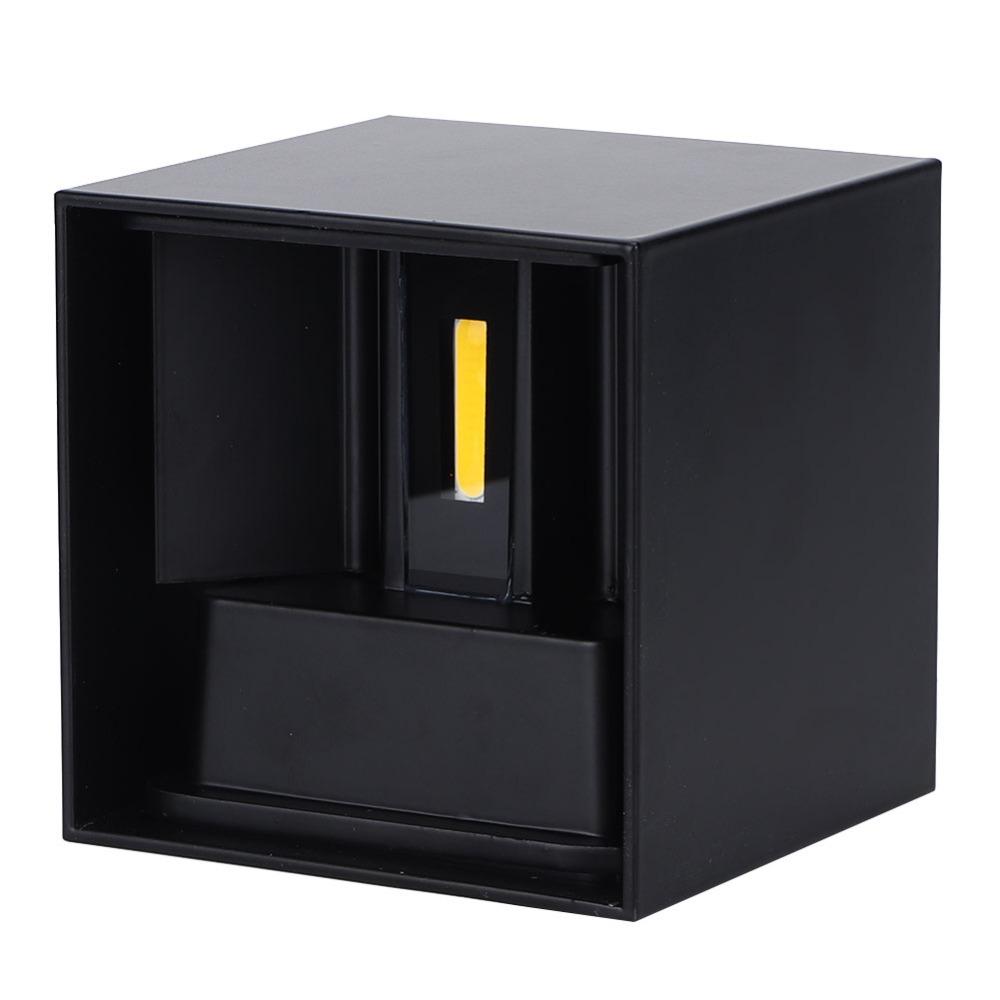 Aluminum LED Wall Lamp Warm White 3000K Wall Lamp Modern LED Wall Sconce Bathroom