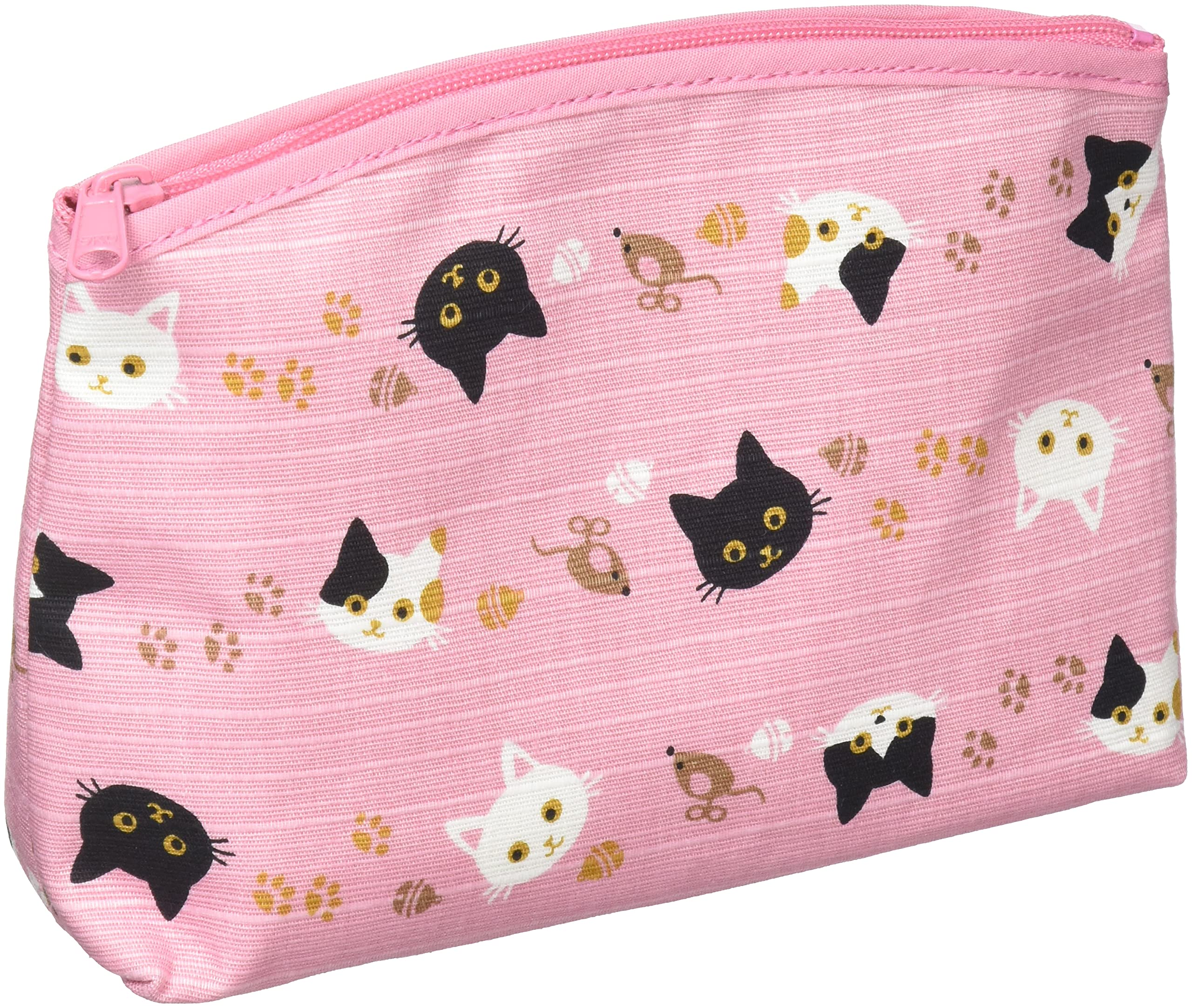 

Maeda Senko Wafubiyori Кот 111929 Косметичка с простроченным дном, Розовый, розовый