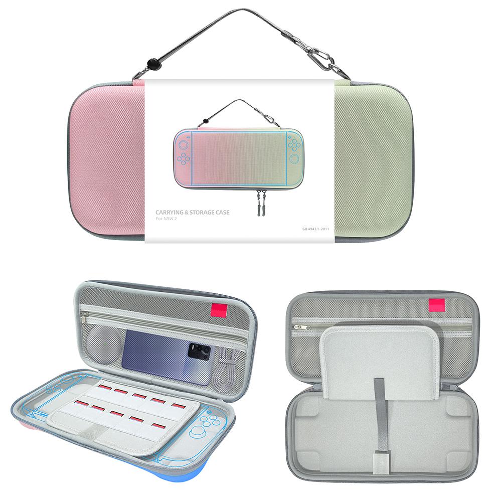 Carrying Case for Nintendo Switch 2 Console Portable Storage Bag Hard Shell Pouch Travel Carrying Protective Case Accessories