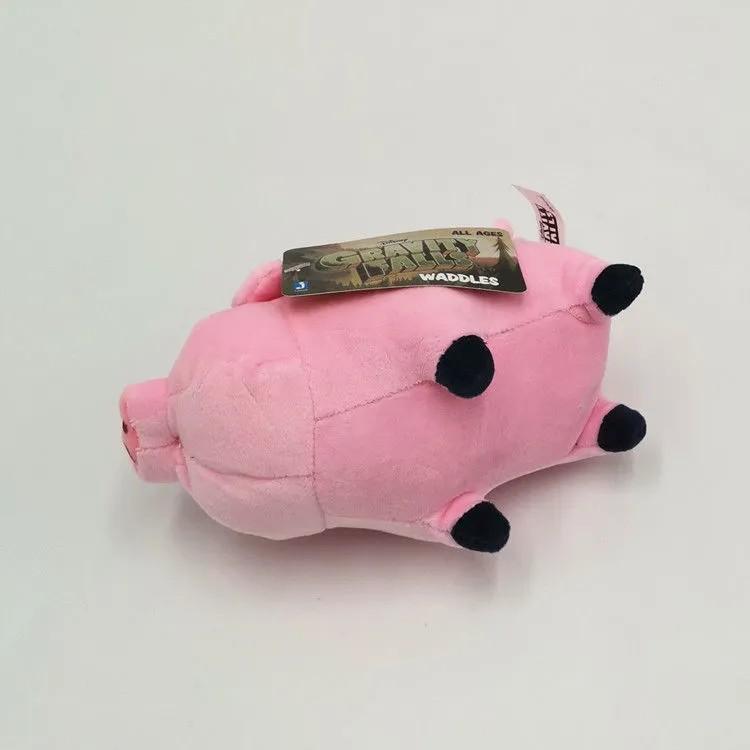 Playful Pig Plush Toy, Cute Little Pink Pig Doll Around the Weird Town.