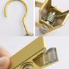 1/3pcs Heavy-Duty Hook Clip Seamless Trousers Organizer Portable Drying Clip  for Hats Socks