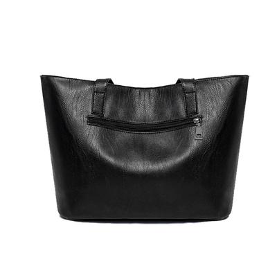 Bolsa grande feminina nova textura de couro simples e versátil bolsa de mão grande capacidade bolsa de ombro bolsa tote bolsa feminina