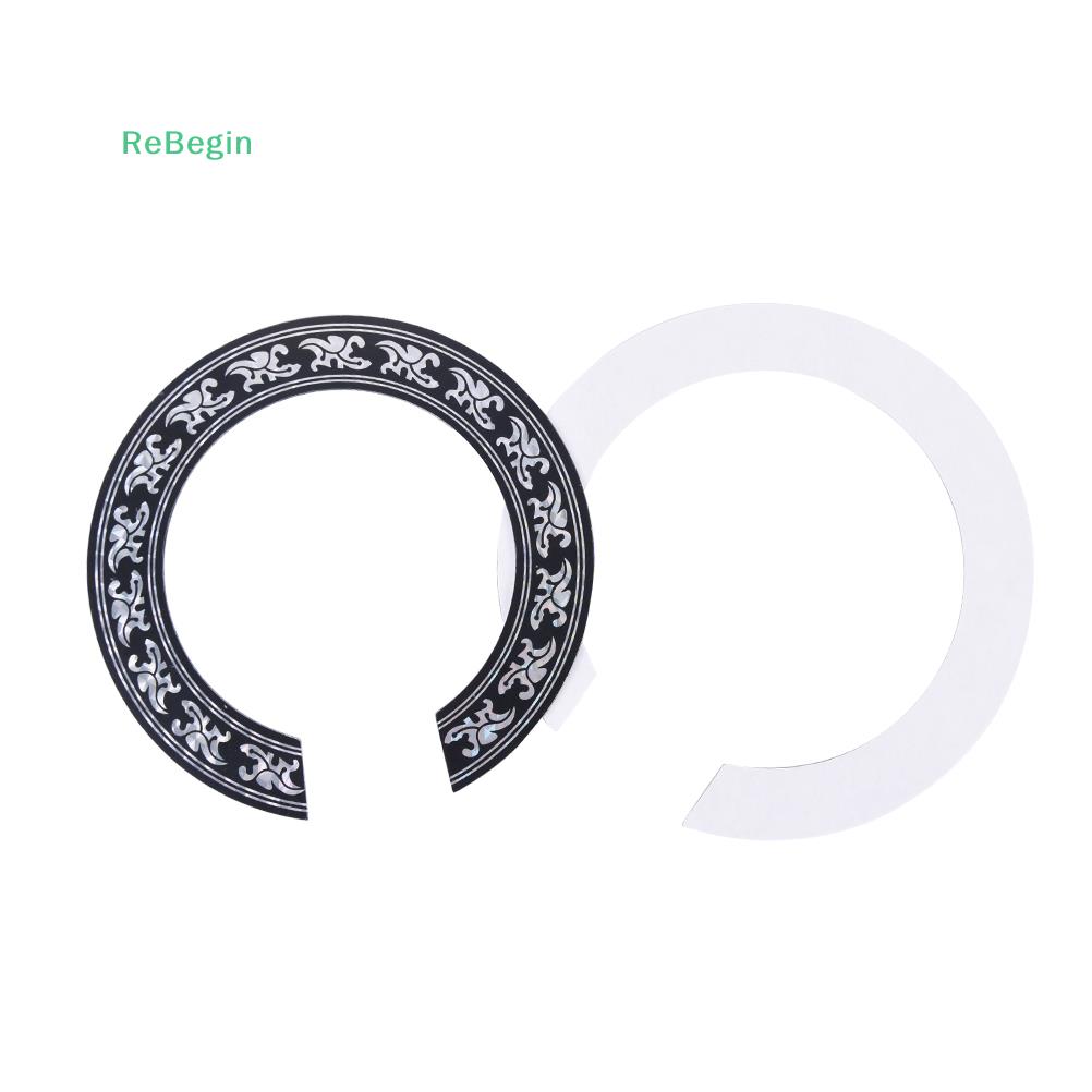 104mm 94mm Inch Size Hard PVC Guitar Circle Sound Hole Rosette Inlay