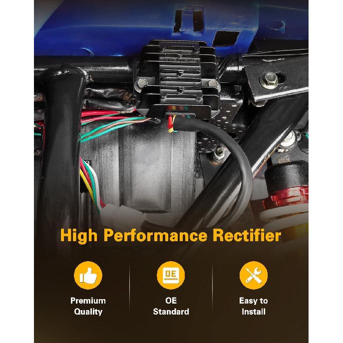 OCPTY Voltage Rectifier Regulator Fits 2003-2011 for Kawasaki Jet Ski 800 SXR 1998-2002 for Kawasaki Jet Ski SXI Pro Rectifier 1992-1995 for Kawasaki