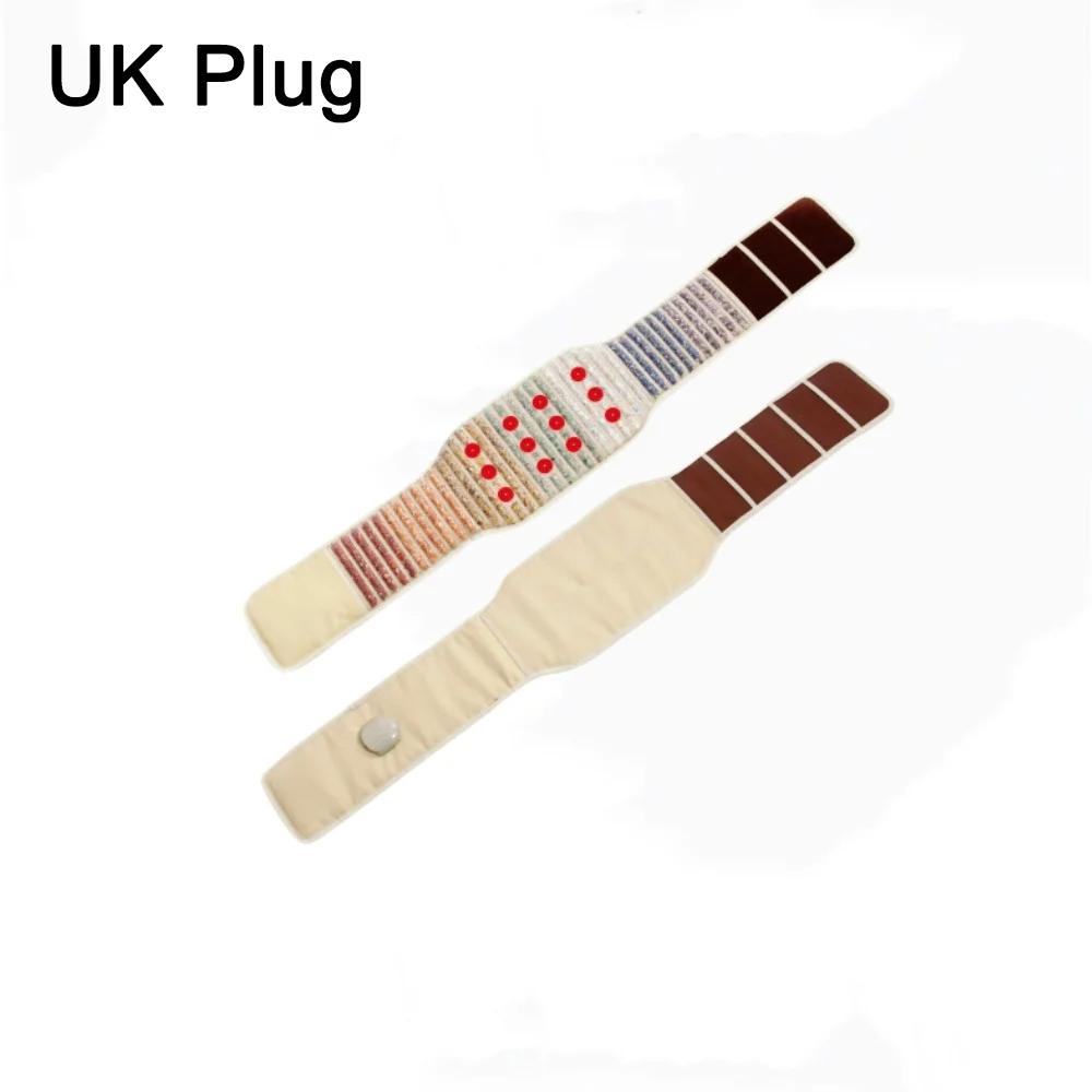 

PEMF Нагревательная подушка для тела с дальним инфракрасным излучением, Магнитный оздоровительный коврик, Пояс для талии с чакральными драгоценными камнями и фотонами, Балансирующая массажная подушка с 7 кристаллами UK Plug